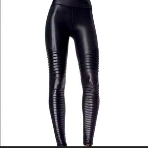 Carbon 38 moto shine leggings small